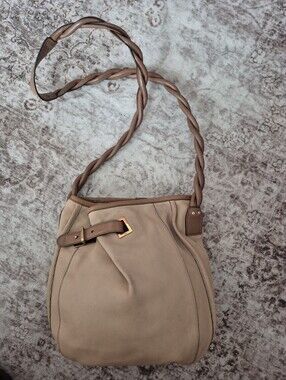 Chloe Amy Two Tone Leather Crossbody Bag